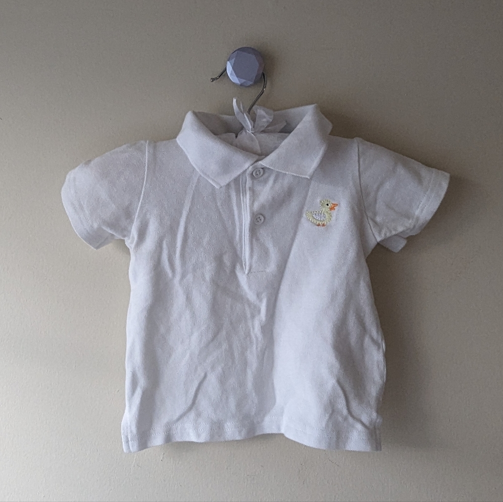Starting Out Baby Boy White Polo 18M